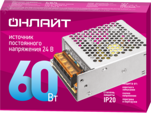 Драйвер 60w OD-P60-IP20-24V
