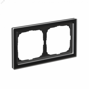 ARTGALLERY PURE 2-постовая РАМКА, ОРГАНИЧЕСКОЕ СТЕКЛО ЧЕРНЫЙ