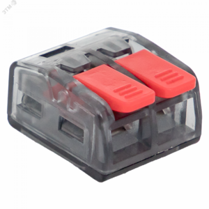 Клемма СМК 221-412 2 отверстия 0.2-4.0 мм2  PROxima