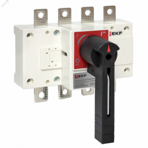 Рубильник-выключатель 160A 4P c рукояткой управления для прямой установки PowerSwitch