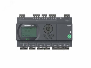 Реле интеллектуальное SR2, 24 VDC, дисплей, до 7 модулей расширения, 28 IO: 16 дискретных входов, 12 дискретных выходов (реле, 3 A), 1xRS485, 1xRJ45, 1xUSB (Type C)