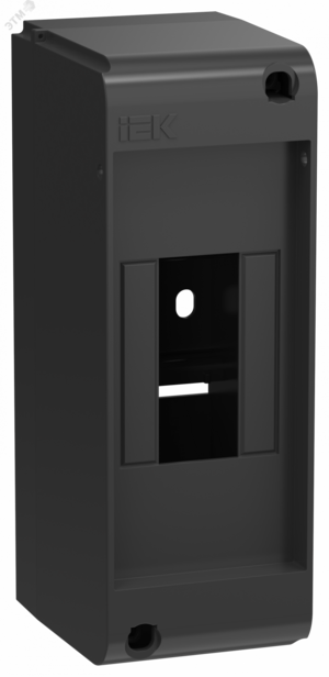 Корпус пластиковый КМПн-2 IP20 без двери черный UNION Mini