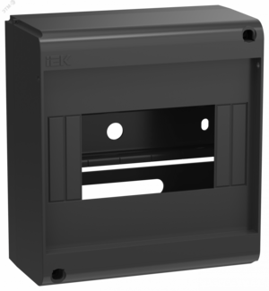 Корпус пластиковый КМПн-6 IP20 без двери черный UNION Mini