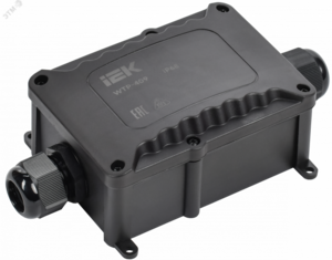 Коробка распределительная герметичная WTP-409 2 ввода IP68 IEK