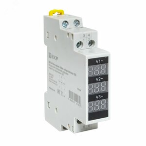 Модульный трехфазный цифровой индикатор напряжения