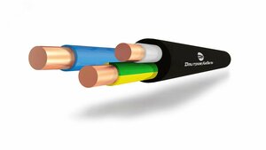 Кабель силовой ВВГнг(А)-LSLTx  3х1,5-0,660(А) ТРТС бухта 100м