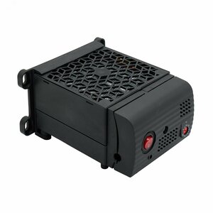 Обогреватель в пластиковом кожухе с вентилятором 1200 Вт, встроенный термостат, 230 В AC