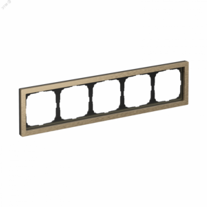 ARTGALLERY PURE 5-постовая РАМКА, МЕТАЛЛ ЛАТУНЬ